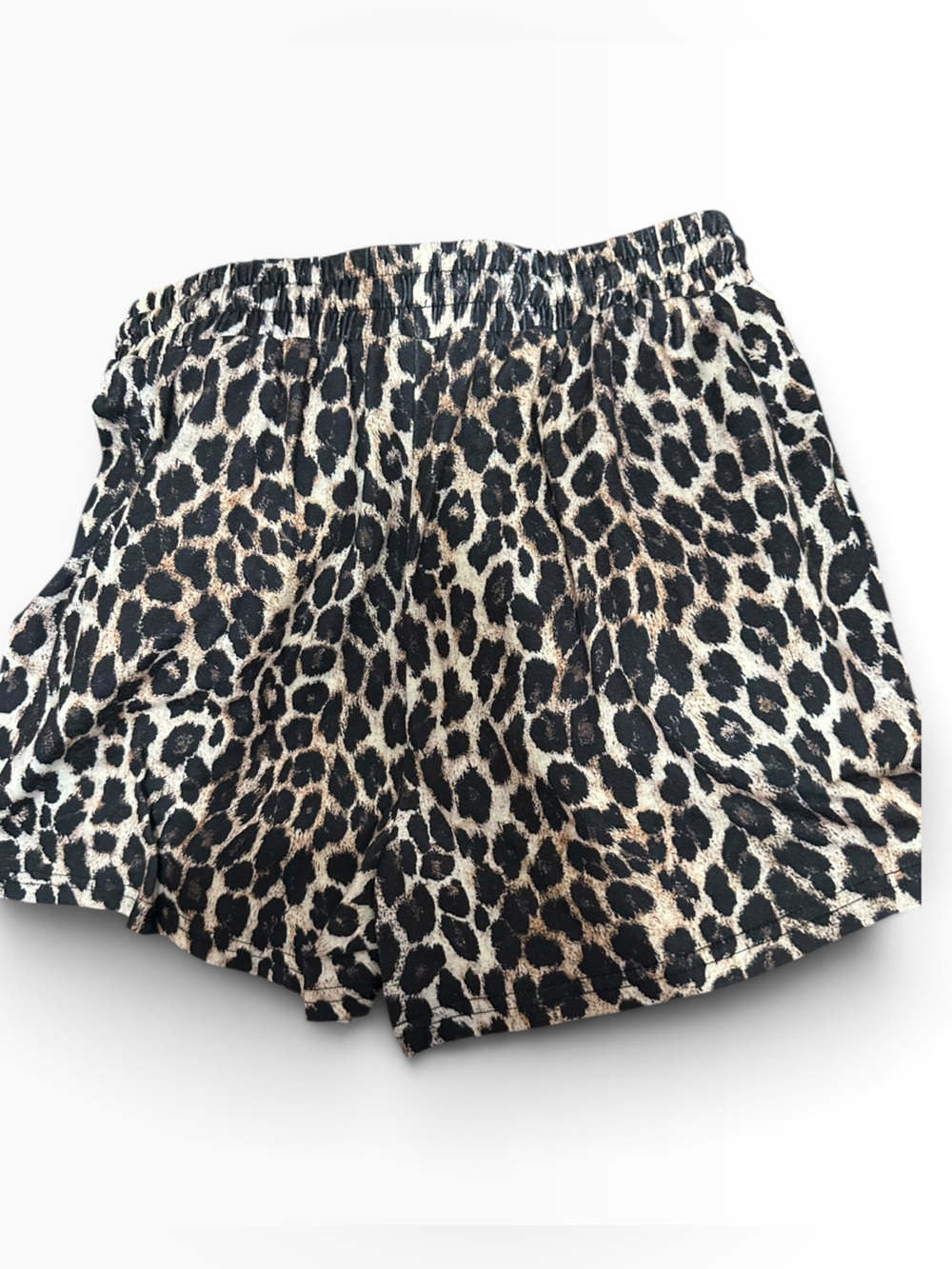 WithAll Leopard Print Drawstring Shorts Women’s Size Small